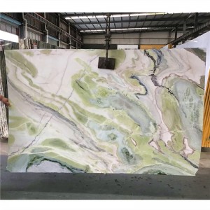  » Fantasy Polished Dreaming Green Slabs For Exterior Decoration
